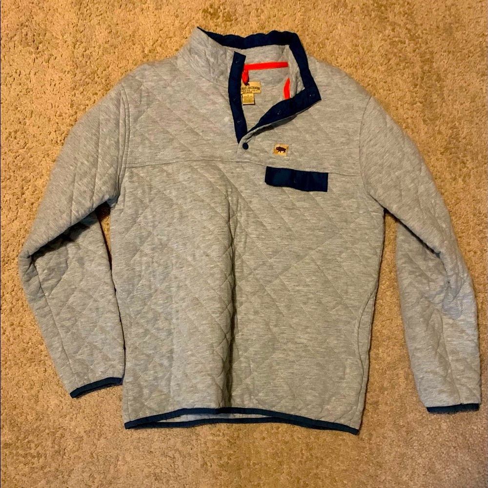Men’s Buffalo Trace Men’s quilted quarter button up. Size medium. Like new.